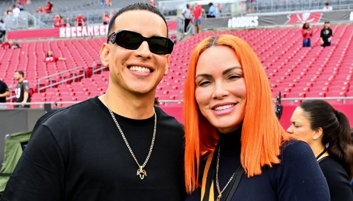 Mireddys González and her husband Daddy Yankee.